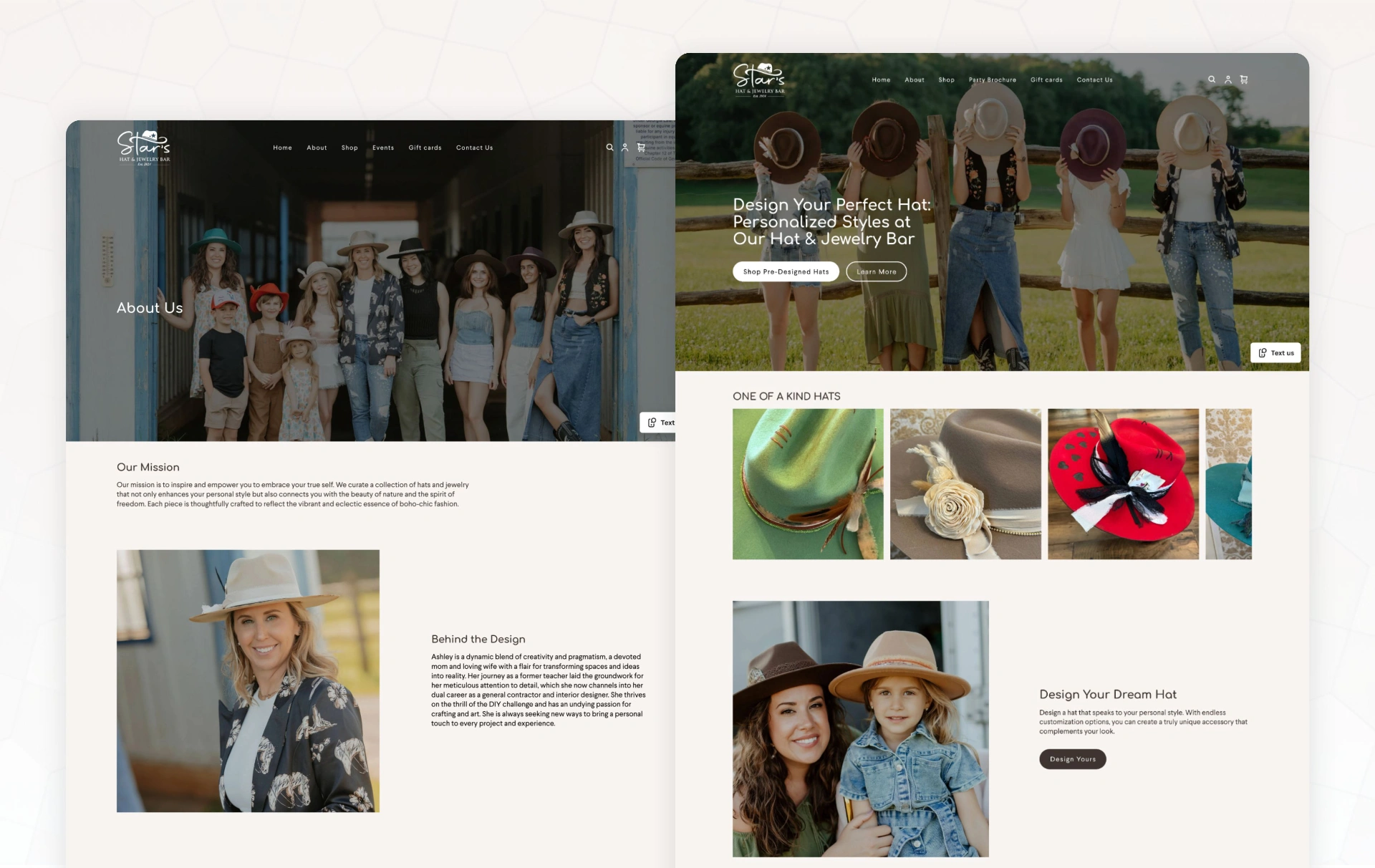 Square Online Store for Fashion Boutique Mockups